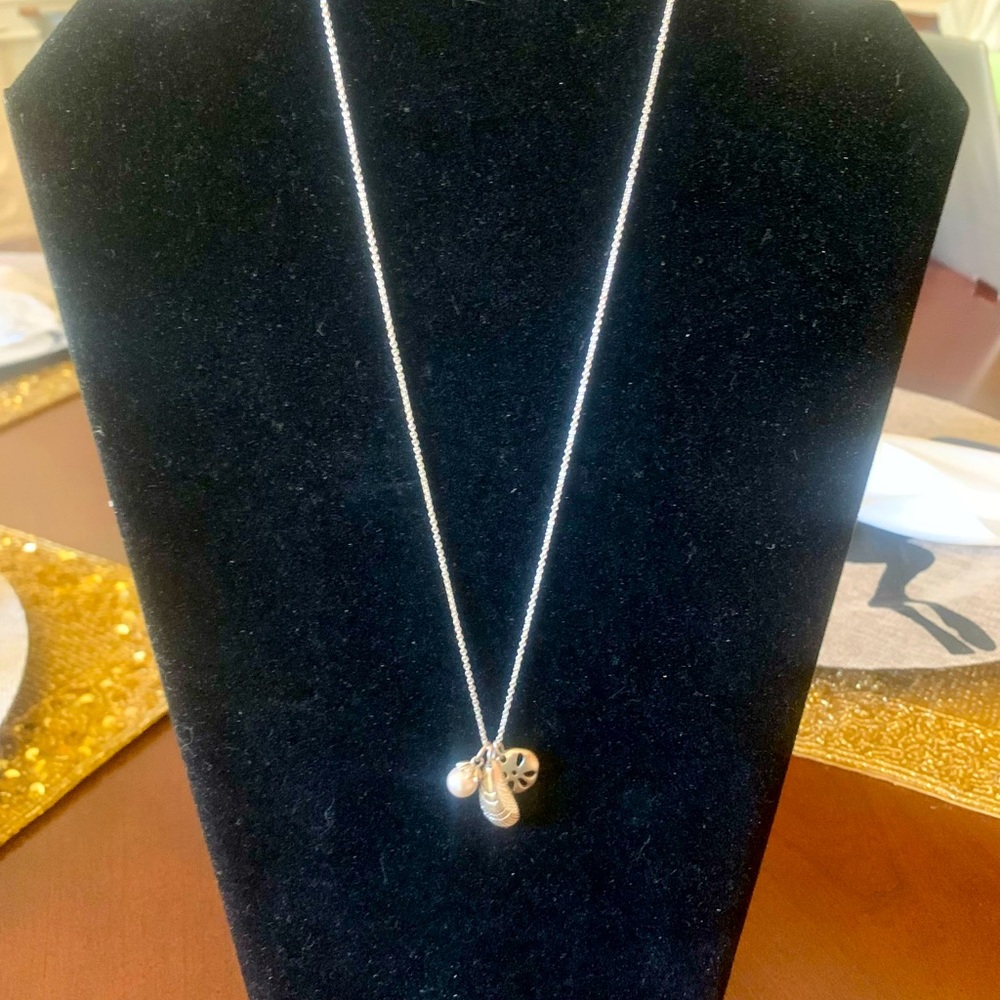 Stella & Dot Sea Life Charm Necklace